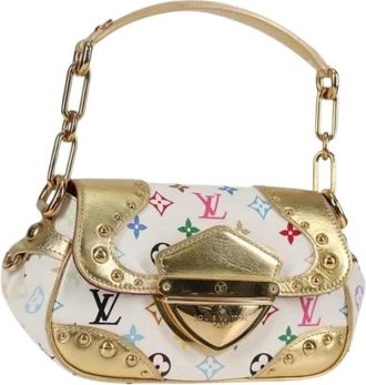 Louis Vuitton Pre-owned Marilyn Schoudertas - Dames - Vintage Handtas - Wit - ONE Size - Leer - Vintage