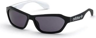 adidas Sunglasses, unisex, Black, 58 MM, Wrap Sunglasses