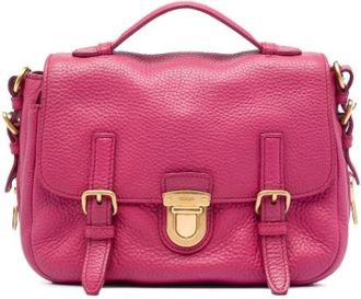 Prada Pre-owned Vintage Satchel - Dames - Vintage Handtas - Roze - ONE Size - Leer - Vintage