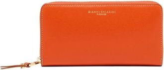 Gianni Chiarini Pf 5042 Portemonnee - Dames - Portefeuilles - Oranje - ONE Size - Leer - Accessoires