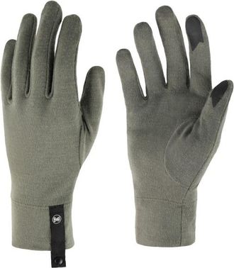 Buff Merino Midweight Gloves Handschuhe - Unisex | grau/oliv