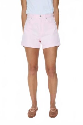 Pistola Denim Saige High-Rise Shorts In Blush