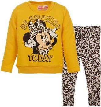 Disney Sweatshirt & Leggings Set in Yellow at Nordstrom, Size 18M