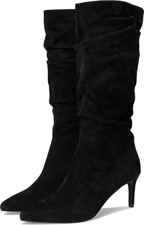 Dune London Slouch Womens Boots Black Suede : 37 (US Womens 7) B - Medium, Rubber/Suede/Textile