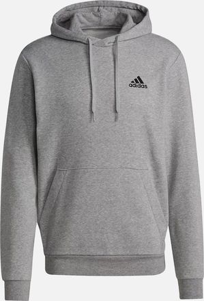 adidas Unisex Adult Fleece Hoodie - Grey - Size: 18/16/42