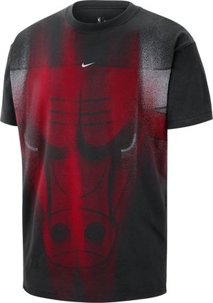 Nike Mens Chicago Bulls Basketball T-Shirt in Black | IO6285-010
