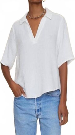 Xirena Ryder Popover Top In White