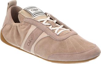 Chlo&eacute; Kick Suede Sneaker