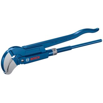 Bosch Professional - Llave Angular De Tubo (posici&oacute;n De 45&deg; De Las Mordazas, Acero Al Cromo-vanadio, Adecuada Para Tuber&iacute;as De Hasta Un M&aacute;ximo De 60 Mm O 2 