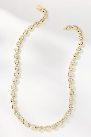 Melinda Maria Shes a Boss Tennis Necklace