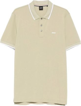 HUGO BOSS Parlay 190 Polo - Heren - Polos - Groen - L - Katoen - Tops