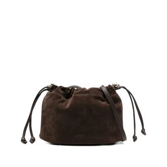 Strathberry Suede Clutch