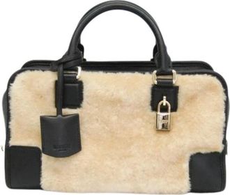 Loewe Pre-owned Handbags, female, Multicolor, Size: ONE SIZE Pre-owned Amazona 28 Handbag