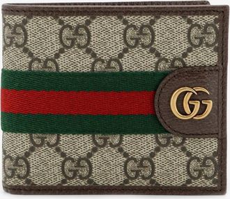 Gucci Portafoglio in tela spalmata con motivo GG - GUCCI - gender_Man