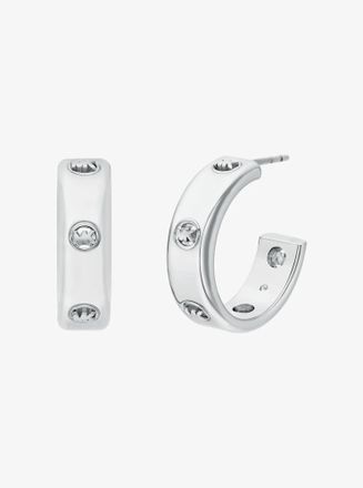 Michael Kors Logo Huggie Earrings