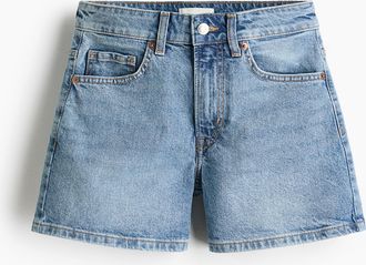 H&M Denimshorts - Helles Denimblau