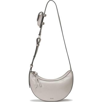 Oryany Rookie Crescent Crackled Leather Crossbody Bag in Mist at Nordstrom Rack