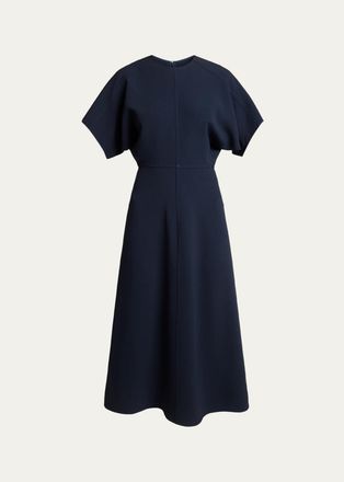 Victoria Beckham Eleanor A-Line Midi Dress
