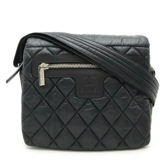 Chanel Pre-owned Leather chanel-bags - Dames - Pre-owned - Zwart - Maat: ONE Size Leer