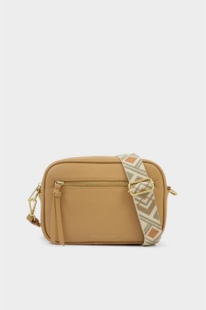 Katie Loxton Hallie Crossbody Bag in Camel at Nordstrom