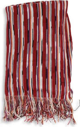 Missoni Multicolor Poncho with Geometric Pattern