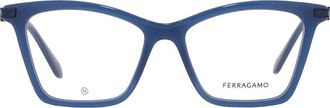 Ferragamo Demo Cat Eye Ladies Eyeglasses SF3024 423 53