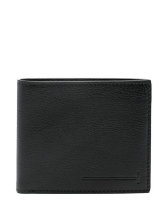Tom Ford Mens Classic Bifold Wallet In Soft Grain Leather With Extended T Line