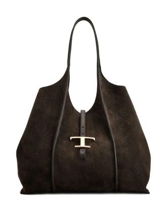 Tod's T Pendant Logo Medium Shopping Bag Bags