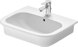 Duravit Duravit - D-code Lavabo Empotrado, Con Agujero Para Grifo, Con