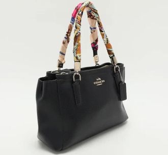Coach Pre-owned Tote Bags, female, Black, Size: ONE SIZE Pre-owned Leather totes