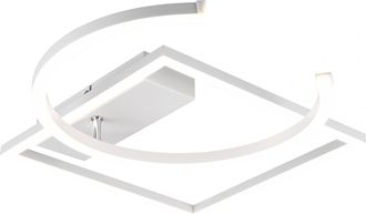 Trio Leuchten Trio Lighting - Tr&iacute;o De Iluminaci&oacute;n Pivote Led L&aacute;mpara De Techo Blanco Con La Articulaci&oacute;n Y La Intensidad ajustable 23,5w 4000k R62162131
