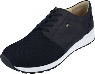 Finn Comfort Mens Paisley Sneaker In Schwarz Black Sensualstretch/buggy