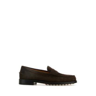 Tod's Tods, Loafers, male, Brown, Size: 9 1/2 US Mocassino Cuoio Iniez
