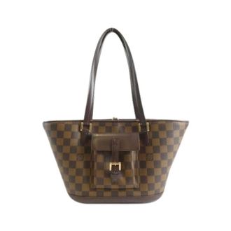 Louis Vuitton Pre-owned Handbags, female, Brown, Size: ONE SIZE Pre-owned Damier Ebene Handbag