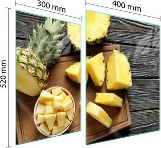 OEM Placa Protectora De Vidrio Para Estufa 70x52 Pi&ntilde;a