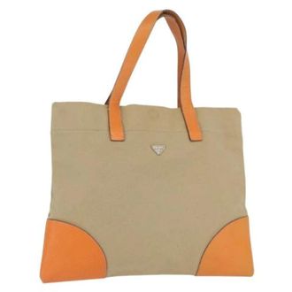Prada Pre-owned Tote Bag - Pre-owned - Mujer - Beige - ONE SIZE