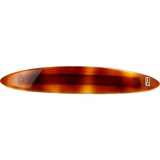Alexandre de Paris Solferino acetate hair clip barette in Tortoiseshell at Nordstrom