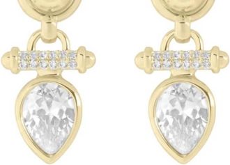 Electric Picks Womens Claudia Earrings In Gold