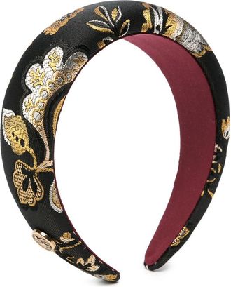 Etro Floral-jacquard Padded Headband