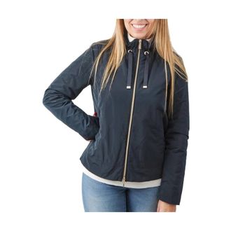 Geox Korte Tianna Jas - Dames - Zomerjassen - Blauw - XL - Jassen