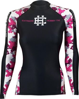 OEM Camiseta De Manga Larga Para Mujer Con Estampado De Osito De Peluche, Talla L, Color Negro