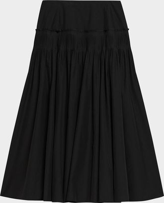 Theory High-Rise Yoke Skirt