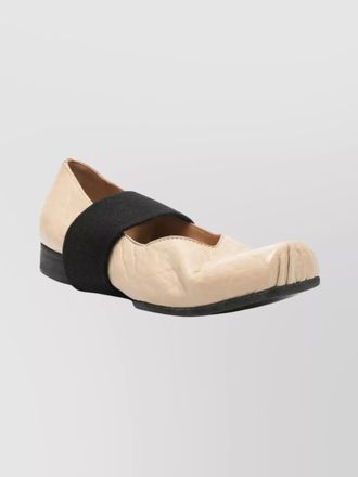 Uma Wang leather ballerina flats