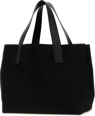 Givenchy Mens Black Canvas Givenchy Cargo Shopping Bag Exterior: Nylon Acrylic Borse A Mano