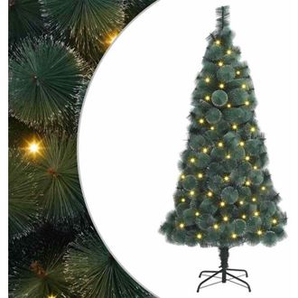 vidaXL &Aacute;rbol De Navidad Artificial Pre-iluminado Verde 180 Cm Pet Vidaxl