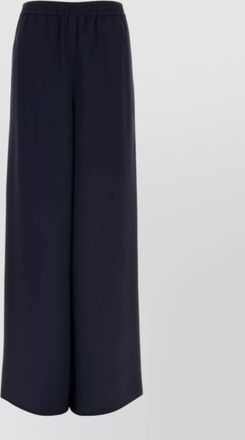 Max Mara silk wide-leg pants