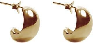 Argento Vivo Dome Hoop Earrings in Gold at Nordstrom Rack