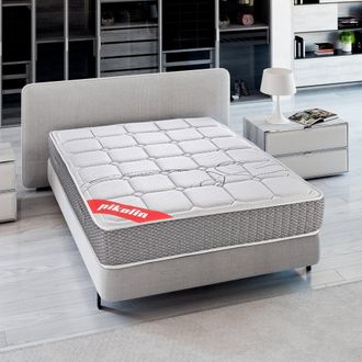 Pikolin Colch&oacute;n 27cm, Muelles ensacados y Visco, Blanco, 150x190