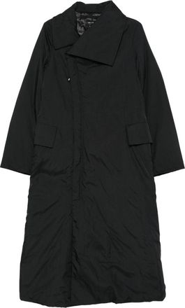Yohji Yamamoto Asymmetric-collar Raincoat