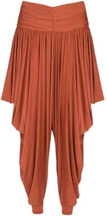Balmain Tapered-Hose mit Falten